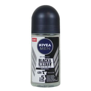 (اصلی) مام رول ضد تعریق نیوا اصلی مدل اینویزیبل بلک اند وایت  NIVEA Invisible Black & White