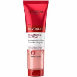 (اصلی/150میل) ژل شستشوی صورت لورال ضدلک و روشن کننده گلیکولیک اسید 3.5% LOREAL Revitalift