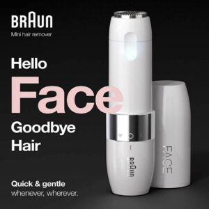 (اصلی) ماشین اصلاح صورت زنانه (شیور/ اپیلاتور) براون مدل FS1000 ا BRAUN FS1000 FACE MINI HAIR REMOVER