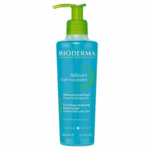 (اصلی فرانسه/200میل) ژل شستشو بایودرما سبیوم موسانت Bioderma sebium Gel Moussant Wash