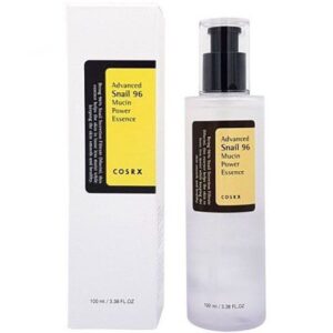 (اصل/100میل) با ضمانت مرجوعی اسنس قوی کوزارکس موسین حلزون 96% Cosrx Advanced Snail 96 Mucin Power Essence