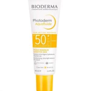 (اصلی/40میل) ضد آفتاب بایودرما آکوافلوئید بی رنگ Photoderm Aquafluide SPF50