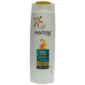 (اصلی عربی/400میل) شامپو پنتن مدل نرم کننده مخصوص موهای خشک Pantene Smooth & Silky