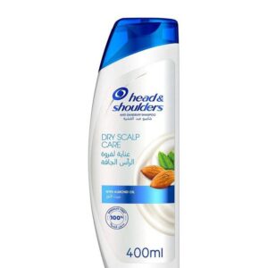 (اصلی عربی/400میل) شامپو هد اند شولدرز مدل بادام ضدشوره و مناسب موهای خشک Head & Shoulders