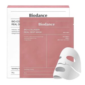 (اصلی کره ای) ماسک بایودنس مدل بیو کلاژن ضد چروک و سفت کننده Biodance قیمت تکی هر ورق