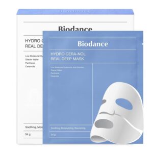 (های کپی) ماسک بایودنس مدل آبرسان و تقویت کننده هیالورونیک اسید Biodance