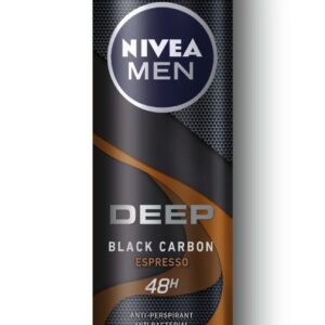 (اصلی آلمان/150میل) اسپری ضد تعریق مردانه نیوا دیپ بلک کربن Nivea deep Black carbon