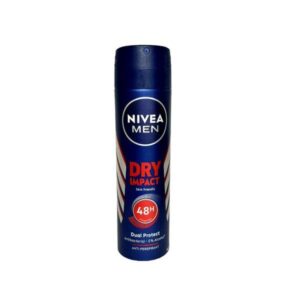 (اصلی آلمان/150میل) اسپری ضد تعریق مردانه نیوا مدل دری ایمپکت NIVEA DRY IMPACT