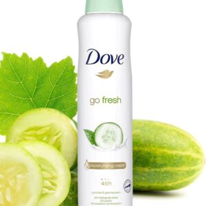 (اصلی/250میل) اسپری ضد تعریق داو خیار مدل DOVE Go Fresh
