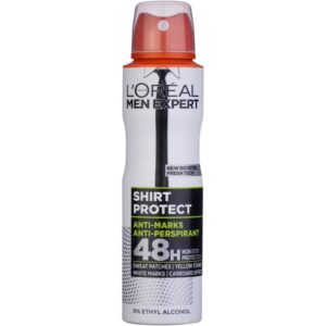 (اصلی فرانسه/250میل) اسپری ضدتعریق لورال سفید مدل LOREAL Shirt Protect
