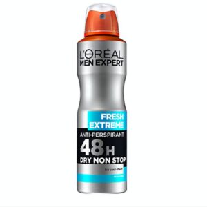 (اصلی فرانسه/250میل) اسپری ضدتعریق لورال نقره ای مدل LOREAL Fresh Extreme