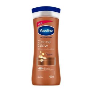 (اصلی/400میل) لوسیون بدن وازلین کاکائو مدل VASELINE COCOA GLOW