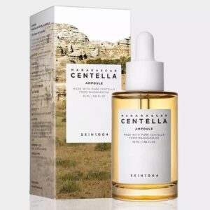 (اصلی کره ای/100میل) سرم آبرسان و ترمیم کننده سنتلا ماداگاسکار زرد مدل centella Madagascar ampoule