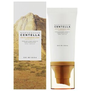 (اصلی کره ای/50میل) ضدآفتاب سنتلا ماداگاسکار ایرفیت اسکین Centella Madagascar Air-fit Suncream Light