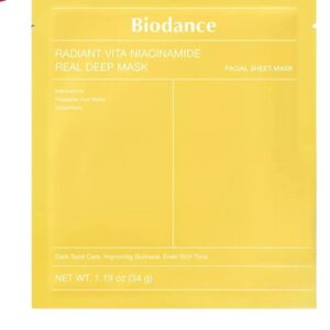 (اصلی/کره ای) ماسک بایودنس نیاسینامید ویتامینه Biodance radiant vita niacinamide