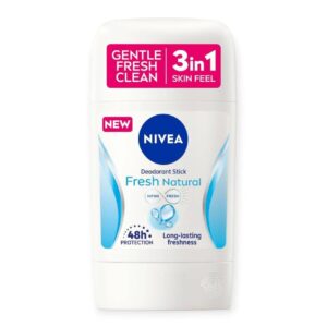 (اصلی آلمان/50میل) مام استیک صابونی نیوا زنانه مدل فرش نچرال NIVEA Fresh Natural