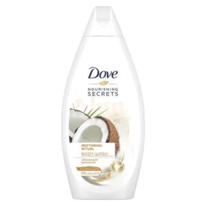 (اصلی امارات/500میل) شامپو بدن داو رایحه نارگیل DOVE Nourishing Secret