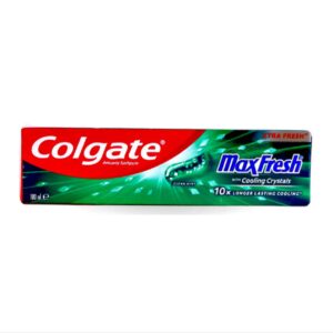 (اصلی/100میل) خمیر دندان روزانه کلگیت سبز نعنایی مدل مکس فرش Colgate Max Fresh