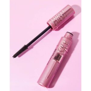 (اصلی) ریمل صورتی میبلین مدل اسکای های حجم دهنده و بلند کننده Maybelline Lash Sensational Sky High