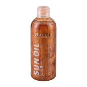 روغن برنزه کننده اکلیلی و ویتامینه سی گل مناسب انواع پوست 250 میلی لیتر Seagull SPF4