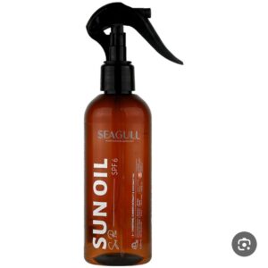 روغن برنزه کننده و ویتامینه سی گل Seagull SPF6