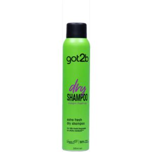 (اصلی آلمان/200میل) شامپو خشک گات تو بی سبز مدل اکسترا فرش got2b Extra Fresh