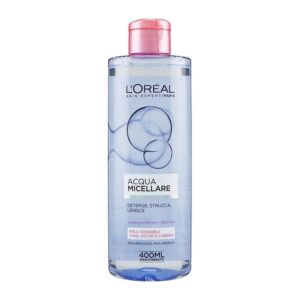 (اصلی/400میل) میسلار واتر لورال مناسب پوست نرمال تا خشک loreal micellar water