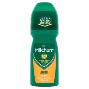 (اصلی آمریکا/100میل) مام رول مایع ضد تعریق میچام مدل پیور فرش رایحه خنک و تازه Mitchum Pure Fresh