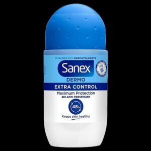 (اصلی ایتالیا/50میل) مام رول مایع سانکس ضد تعریق اکسترا کنترل Sanex Extra Control Deodorant