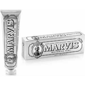 (اصلی ایتالیا/85میل) خمیر دندان مارویس سفید کننده  Marvis whitening mint
