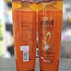 (اصلی فرانسه/400میل) شامپو لورال مخصوص موهای بسیار خشک L’OREAL PARIS Elvive Shampoo EXTRAORDINARY OIL Jojoba