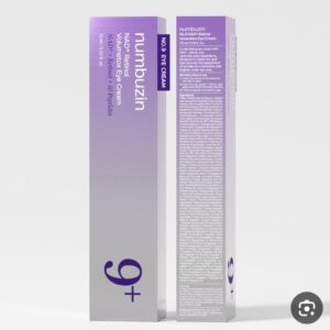 (اصلی کره ای /10میل) کرم دور چشم نامبوزین شماره 9 حاوی NAD+ و رتینول ضد چروک و روشن کننده Numbuzin NO.9 NAD+ Retinol volumetox eye cream